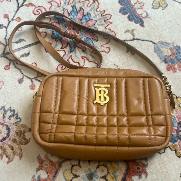 Burberry quilted leather crossbody - Picture 1 of 5